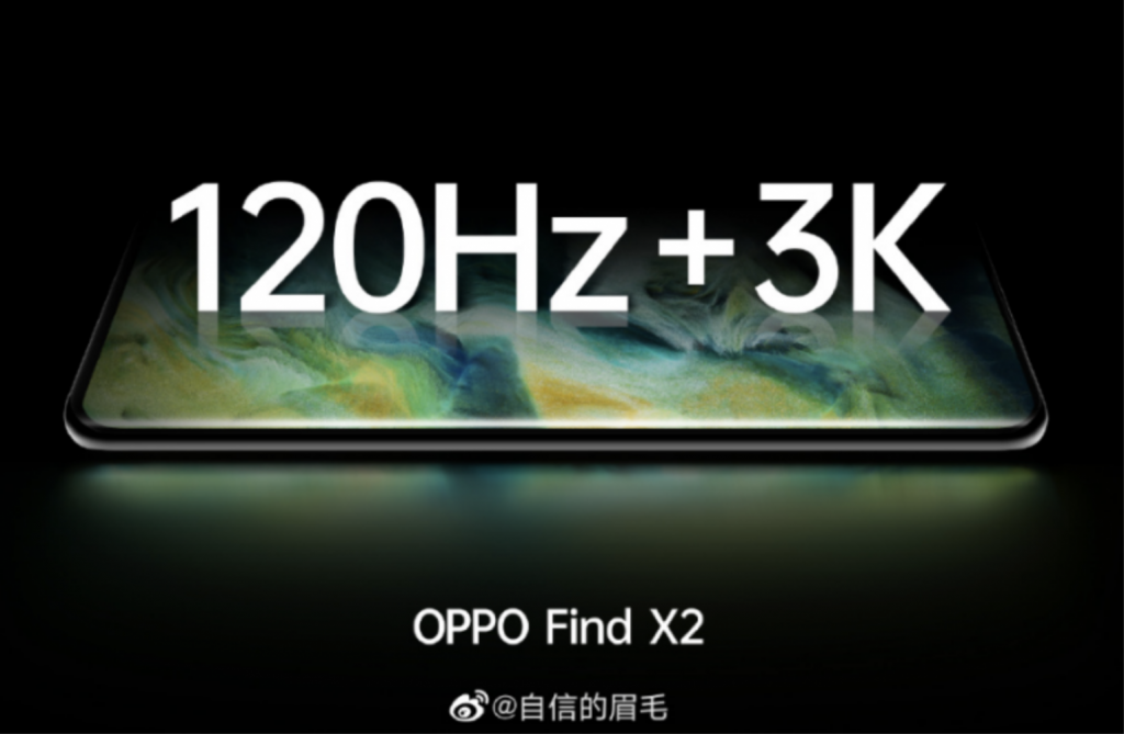 Oppo Find X2: w smartfonie znajdzie się panel OLED 3K z odświeżaniem 120 Hz!