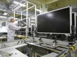LCD panele fabryka telewizory Chiny