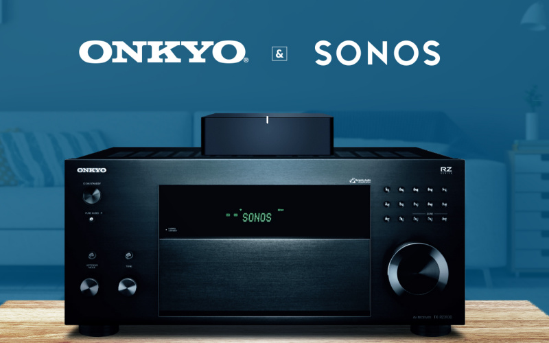 Amplitunery Onkyo i Pionner dostaną zarządzanie dźwiękiem z poziomu aplikacji Sonos
