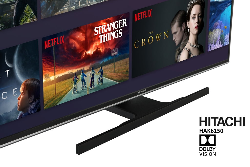 Telewizor Hitachi HAK6150 | TEST | Niedrogi do grania i Netflix z Android TV i Dolby Vision