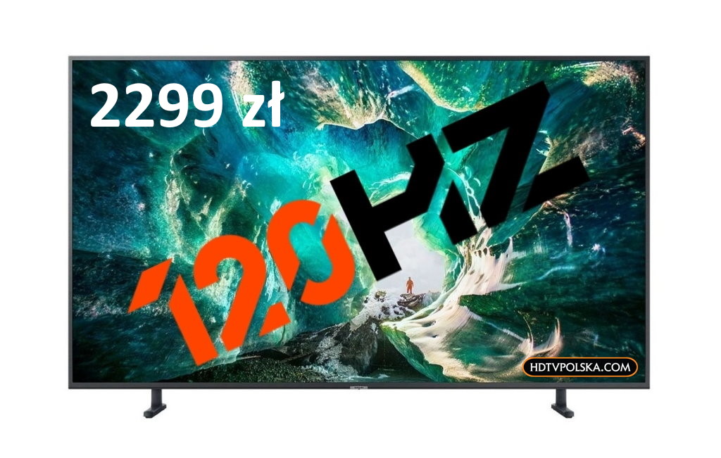 Najtańszy na rynku telewizor 120Hz Samsung 55 cali do konsoli za jedyne 2299 zł