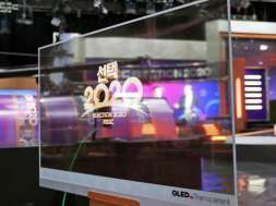 LG przezroczysty telewizor OLED