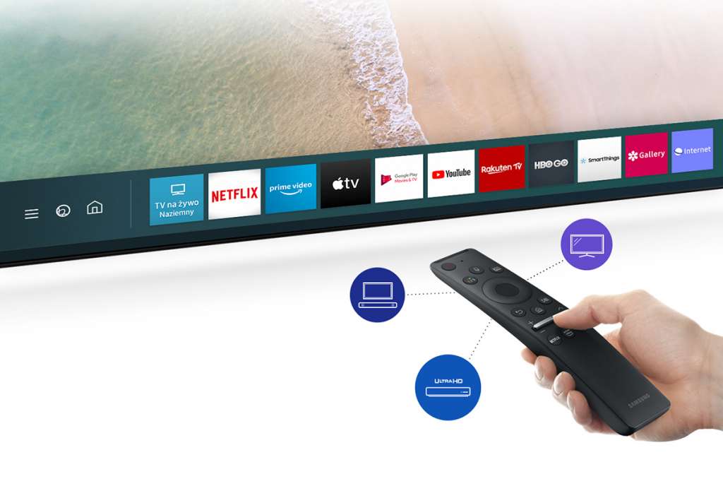 Samsung Smart TV i aplikacje multimedialne - z jakich serwisów możemy korzystać?