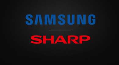Samsung Sharp LCD panele telewizory współpraca