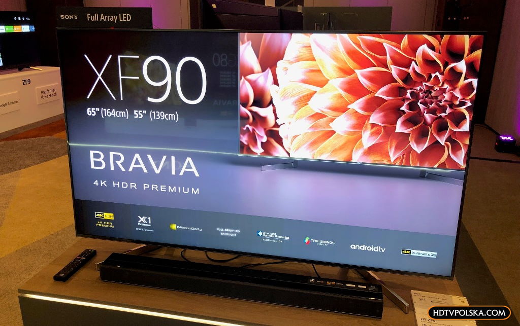 Nie ma lepszego 120Hz telewizora 55″ do sygnału 4K Ultra HD w cenie do 3599 zł. Dlaczego właśnie Sony XF9005?