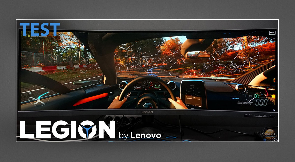 Marzenie gracza? Testujemy ogromny panoramiczny 43,4" monitor Lenovo Legion Y44w 4K HDR. Do PC 144Hz i konsoli 120Hz!
