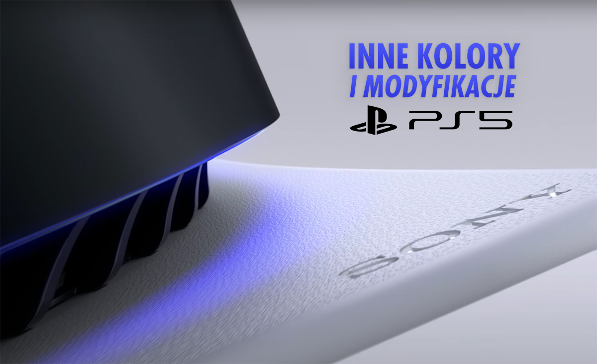 PS5 nie tylko w białym wydaniu? Sony ma pokazać inne kolory i wiele opcji modyfikacji konsoli