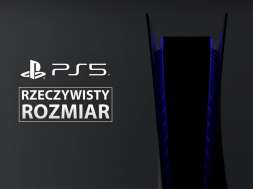 Sony PS5 PlayStation 5 konsola rozmiar wymiary