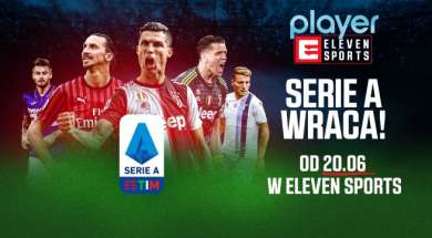 Serie A piłka nożna player Eleven Sports rozgrywki
