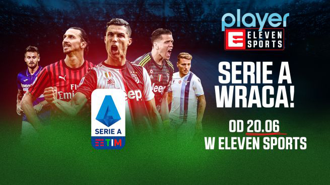 Jutro rozgrywki wznawia piłkarska Serie A! Wszystkie mecze obejrzymy w Player