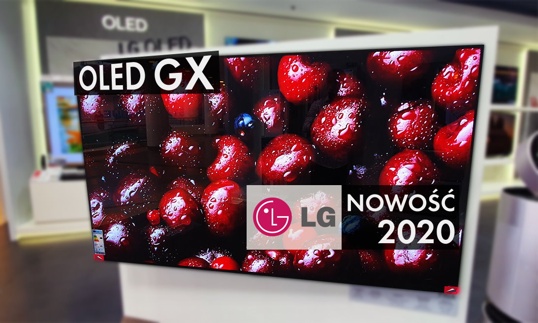 LG OLED GX - Testujemy jak zbudowany jest pierwszy na świecie tak smukły OLED z elektroniką w telewizorze