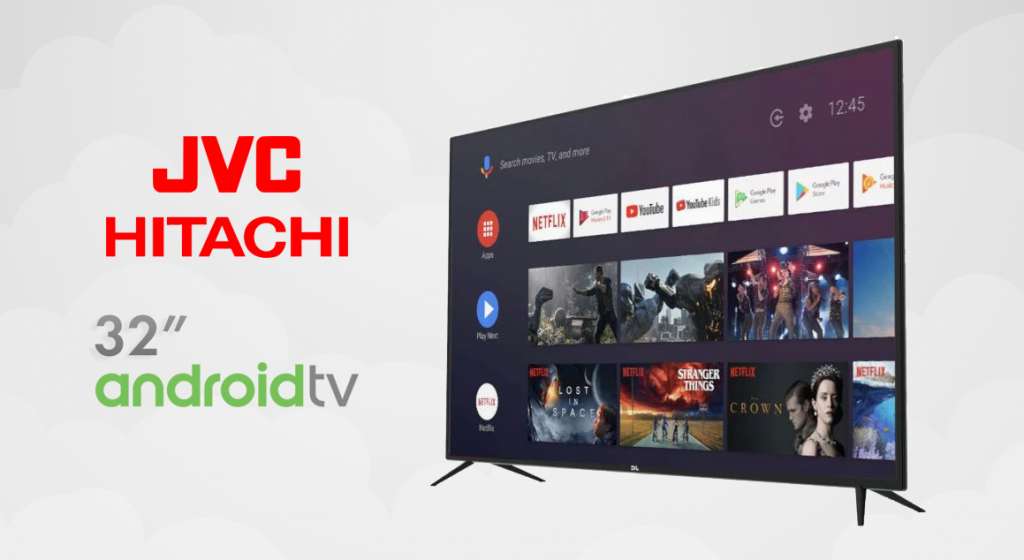 Nadchodzą niedrogie telewizory Full HD 32" z Android TV i HDR10 od JVC i Hitachi. Czy to będą hity w Polsce?
