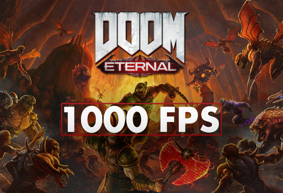 Czy gry są w stanie działać w 1000 fps? W sobotę szalona próba ustanowienia rekordu wydajności w DOOM Eternal!