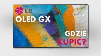 LG GX Gallery Design telewizor sklep cena dostępność sprzedaż Media Expert