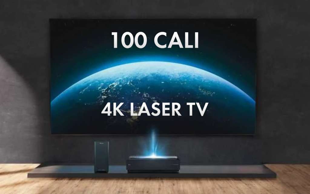 100-calowy LASER TV 4K HDR od Hisense debiutuje w Polsce! Ma własny system Smart i Dolby Atmos - ile kosztuje?
