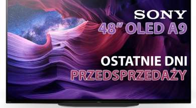 Sony OLED A9 48″ przedsprzedaż