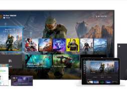 Xbox Series X interfejs UI menu