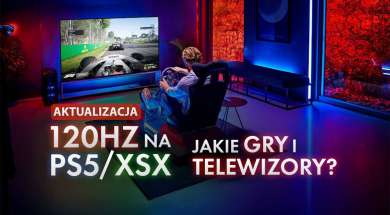 120 Hz gry telewizory konsole PlayStation 5 PS5 Xbox Series X