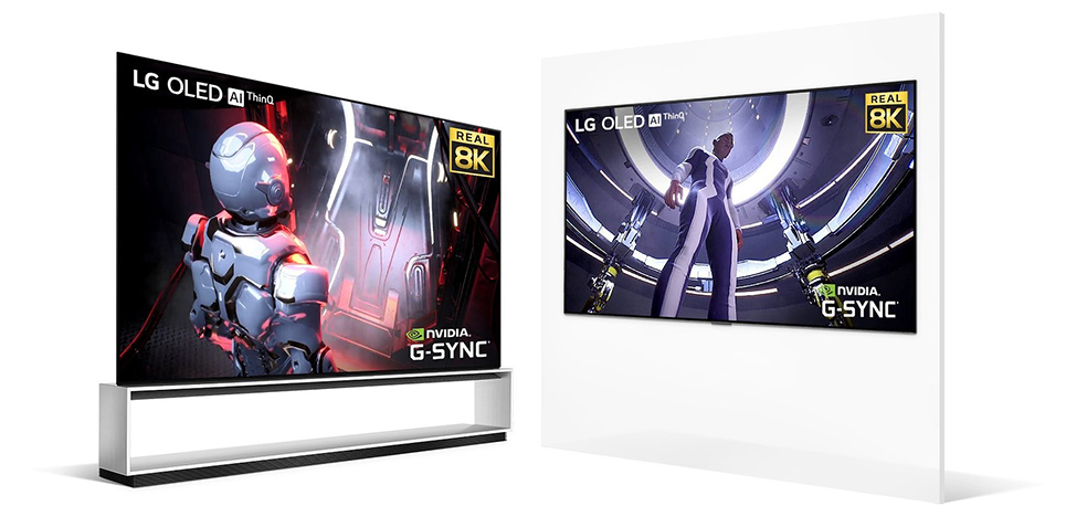 Telewizory OLED 8K najlepszymi partnerami nowych kart graficznych GeForce RTX 3000? LG zacieśnia współpracę z NVIDIA.