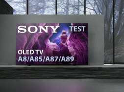 Sony A8 A85 A87 A89 telewizor test OLED
