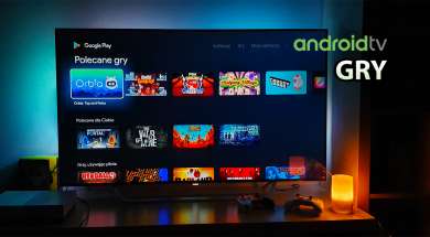 Android TV gry telewizor gaming Philips