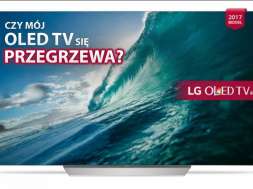 LG OLED TV przegrzewanie