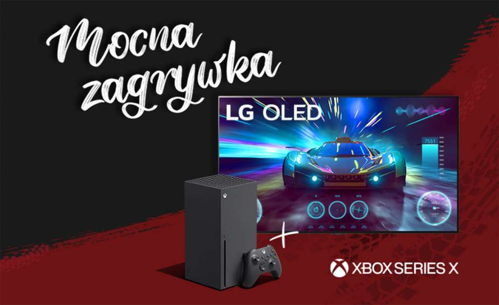 Ruszyła gigapromocja - LG OLED GX z HDMI 2.1 i nowa konsola Xbox Series X w prezencie! Do zaoszczędzenia spore pieniądze!