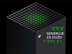Xbox Series X konsola Microsoft ciepło przegrzewanie