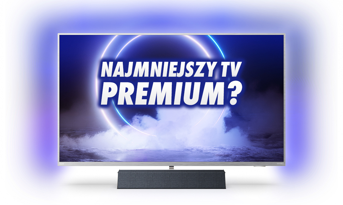 Jedyny tak mały TV Premium! Philips przedstawia wysokiej klasy 43-calowy telewizor. Znakomity obraz 4K HDR i dźwięk od Bowers & Wilkins