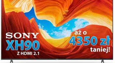 Promocja Sony XH90 HDMI 2.1 PS5 PlayStation 5