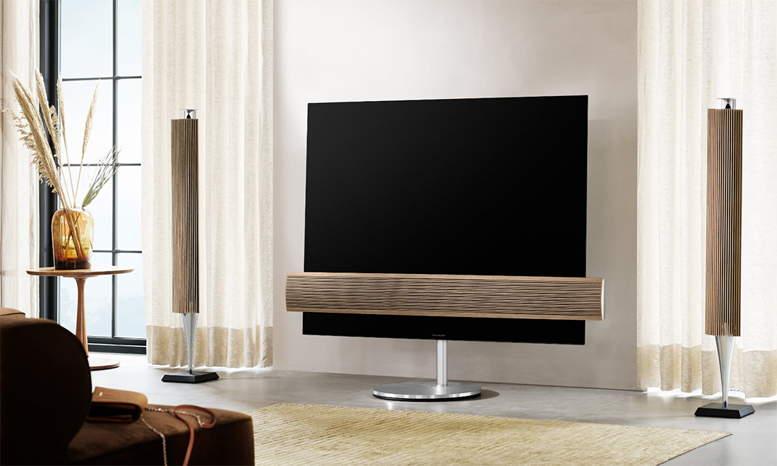 Bang & Olufsen pokazało nowy Beovision Eclipse OLED TV - luksusowy telewizor z soundbarem bazujący na modelu LG GX