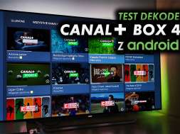 Canal+ dekoder Box 4K test