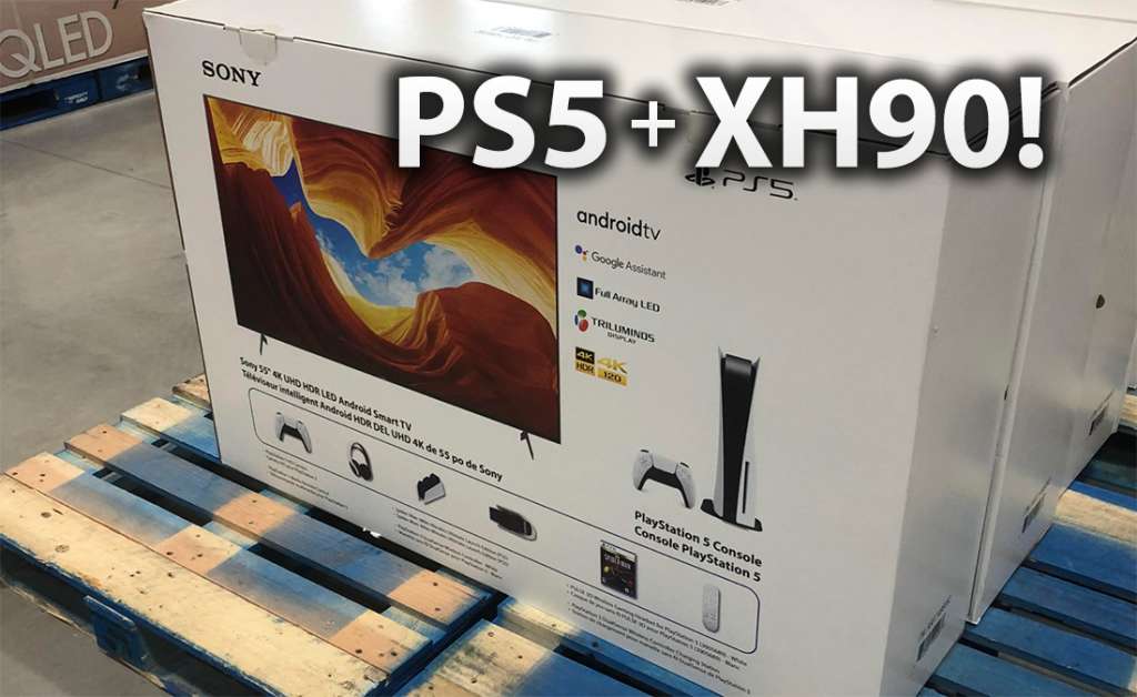 W Stanach można już kupić gotowy zestaw PS5 z telewizorem Sony XH90 w jednym pudle! Czy u nas można się spodziewać takich pakietów?