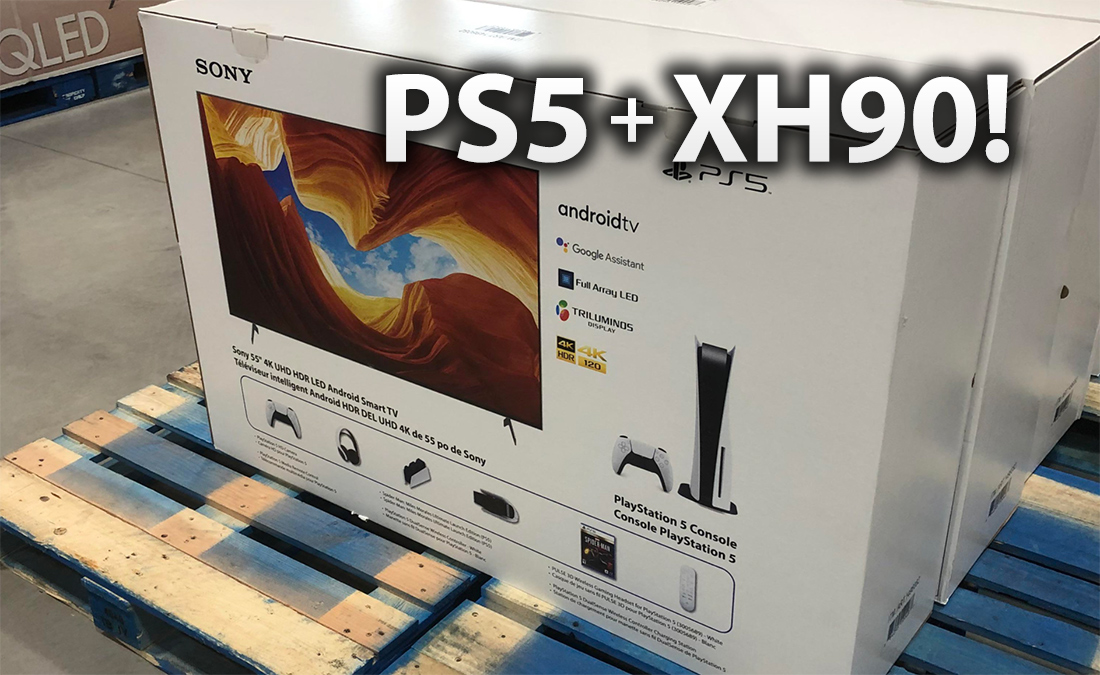 Konsola PlayStation 5 z telewizorem Sony XH90 w jednym pudle! Czy u nas można spodziewać się takich pakietów?
