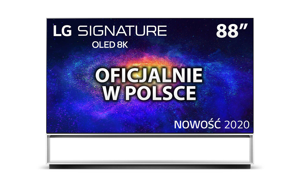 Najdroższy i największy OLED świata oficjalnie w Polsce. LG ZX 88″ 2020 z HDMI 2.1 można już kupować – ile kosztuje taki luksus?