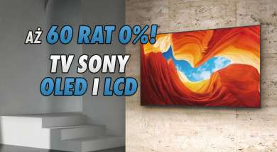 Sony OLED LCD telewizory raty Media Markt