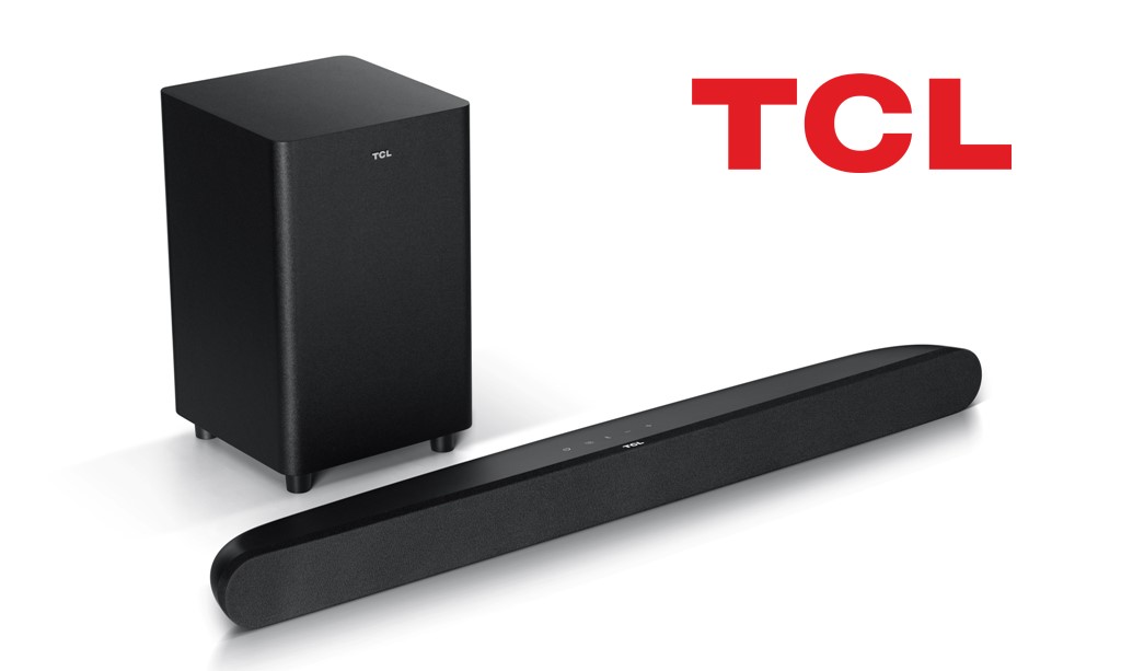 Popraw dźwięk z telewizora niedużym kosztem. TCL wprowadza soundbar z bezprzewodowym subwooferem z HDMI-ARC