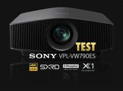 Sony VPL-VW790 projektor test