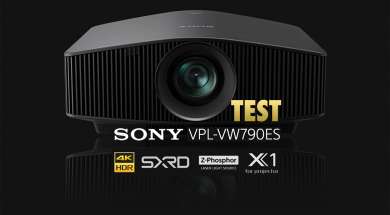 Sony VPL-VW790 projektor test
