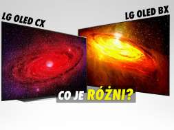 LG OLED BX CX różnice telewizor