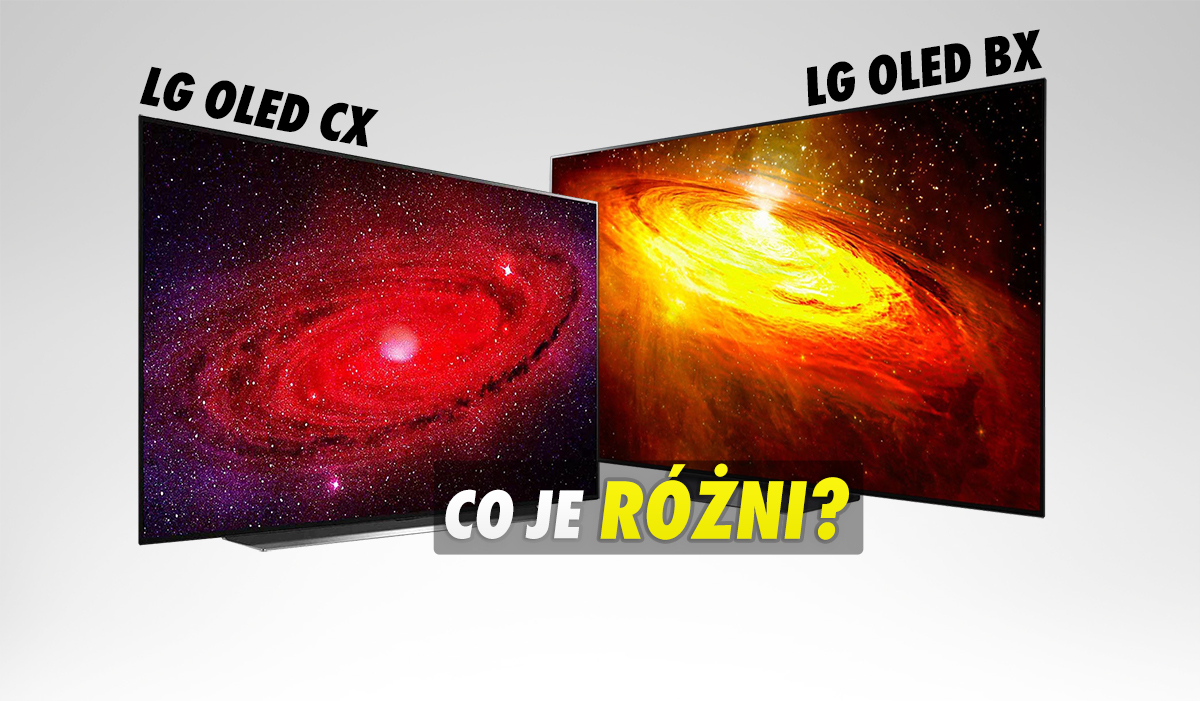 Czym różni się telewizor LG OLED BX od LG OLED CX? Wyjaśniamy!