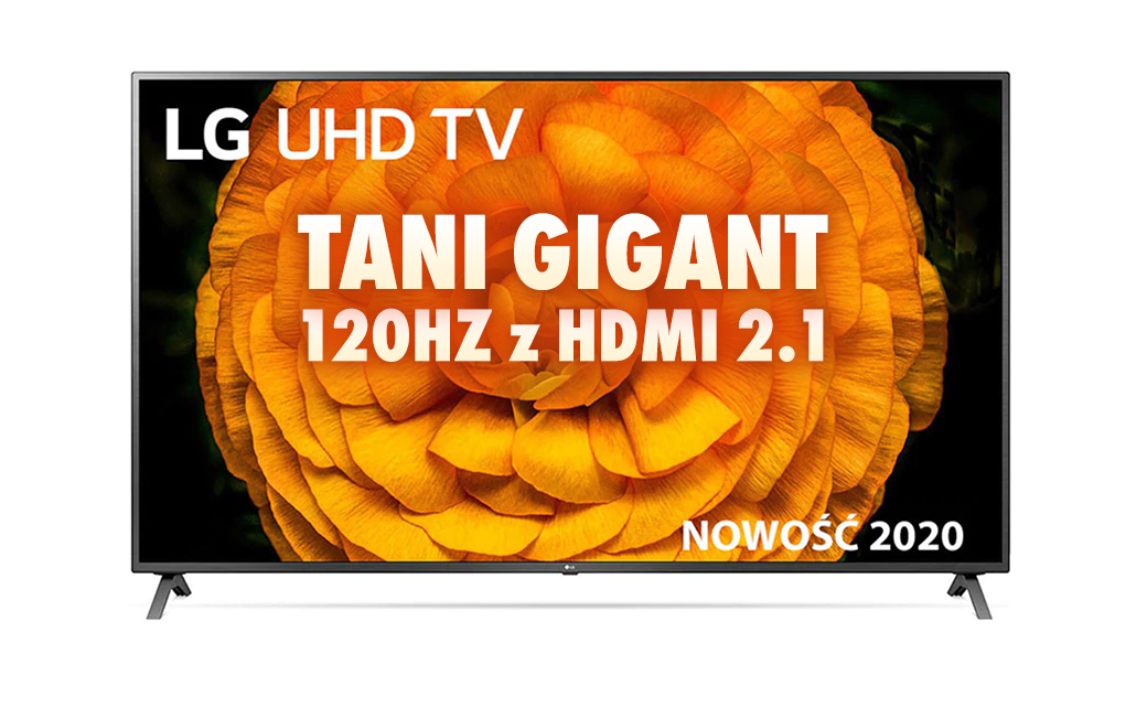 Sprawdzamy gigantyczny, 86 calowy TV 120Hz z HDMI 2.1 w promocyjnej cenie od LG. Jakie ma parametry, gdzie kupimy i do kiedy?