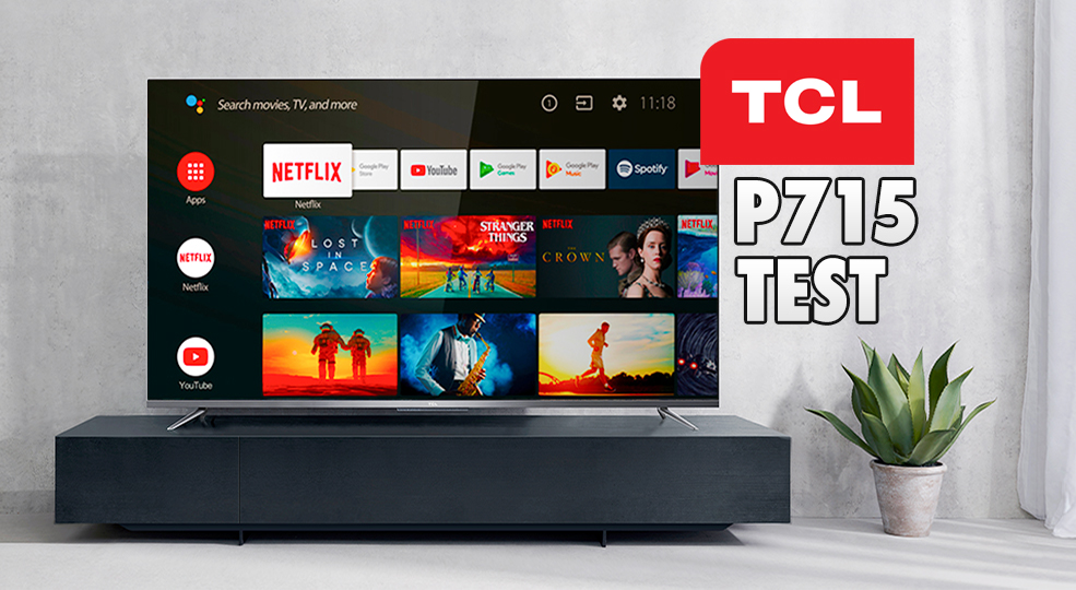 TCL P715 Android TV | TEST | Niedrogi 50 calowy telewizor do codziennej telewizji i grania w cenie 1899 zł