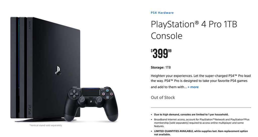 Czy to już koniec PS4 Pro? Sony nie planuje kolejnych dostaw konsoli starej generacji. Wkrótce ich zabraknie?