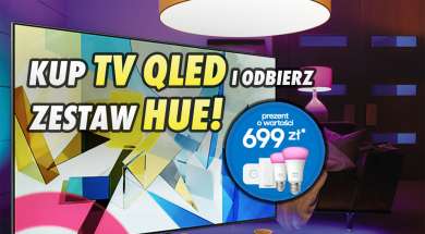 Samsung QLED Philips Hue promocja RTV Euro AGD