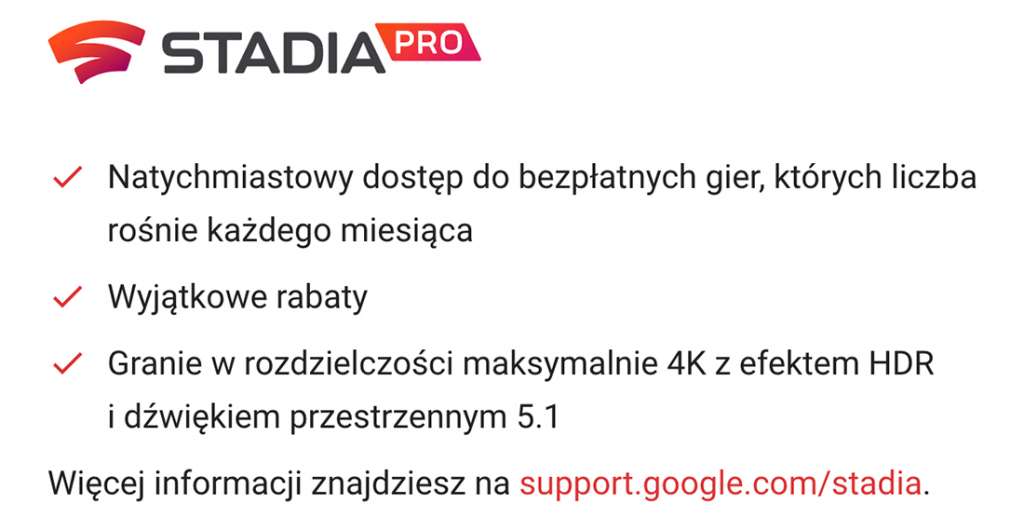 Platforma Google Stadia wreszcie dostępna w Polsce! Tytułem startowym usługi m.in. Cyberpunk 2077 - jak zacząć grać?