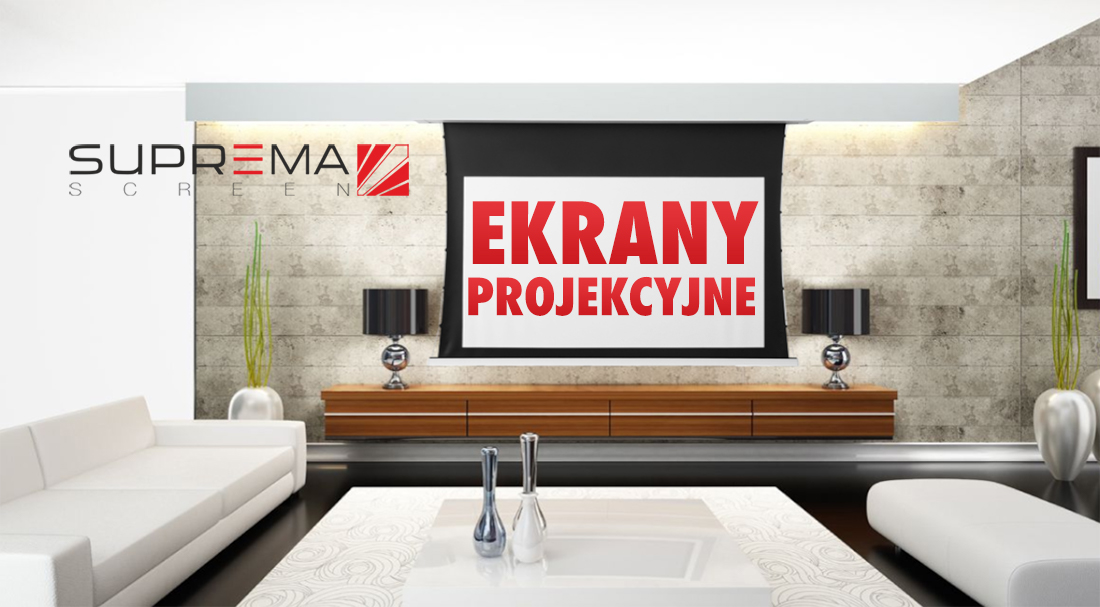 Kino domowe z projektorem? Dobry ekran projekcyjny to kluczowy element! Sprawdzamy historię i ofertę polskiej firmy SUPREMA POLSKA