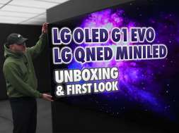 LG OLED G1 evo telewizor unboxing