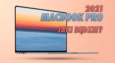 Macbook Pro 2021 laptop Apple wygląd koncept