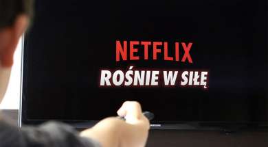 Netflix logo telewizor